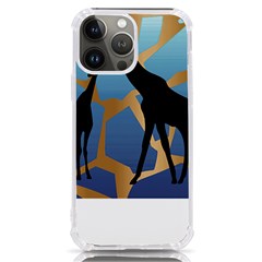 Giraffe Lover T- Shirt G I R A F F E O N G I R A F F E P R I N T P R E T T Y F O R V A C A T I O N T iPhone 13 Pro Max TPU UV Print Case