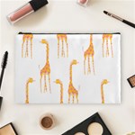 Giraffe Pattern T- Shirt Giraffes T- Shirt Cosmetic Bag (Large) Front