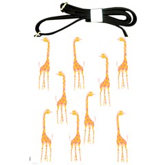 Giraffe Pattern T- Shirt Giraffes T- Shirt Shoulder Sling Bag by EnriqueJohnson