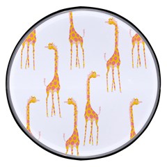 Giraffe Pattern T- Shirt Giraffes T- Shirt Wireless Fast Charger(black) by EnriqueJohnson