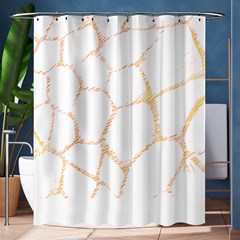 Giraffe T- Shirt Giraffe Spots T- Shirt Shower Curtain 60  X 72  (medium)  by EnriqueJohnson