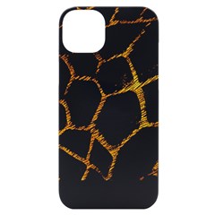 Giraffe T- Shirt Giraffe Spots T- Shirt Iphone 14 Plus Black Uv Print Case by EnriqueJohnson