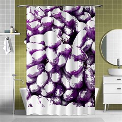 Grapes T- Shirt Purple Grapes Photo T- Shirt Shower Curtain 48  X 72  (small)  by EnriqueJohnson