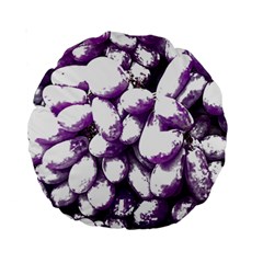 Grapes T- Shirt Purple Grapes Photo T- Shirt Standard 15  Premium Round Cushions by EnriqueJohnson