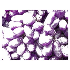 Grapes T- Shirt Purple Grapes Photo T- Shirt Premium Plush Fleece Blanket (extra Small) by EnriqueJohnson