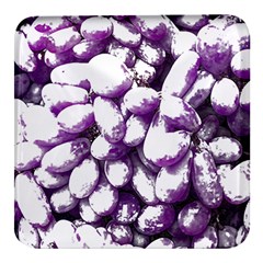 Grapes T- Shirt Purple Grapes Photo T- Shirt Square Glass Fridge Magnet (4 Pack) by EnriqueJohnson