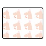 Great Dane Dog Pattern T- Shirt Great Dane Dog Pattern T- Shirt Two Sides Fleece Blanket (Small) 45 x34  Blanket Front