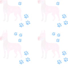 Great Dane T- Shirt Great Dane Dog Pattern T- Shirt Play Mat (rectangle) by EnriqueJohnson