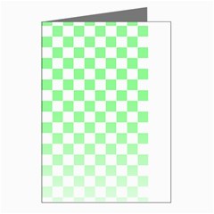 Green Checker T- Shirt Green Checker T- Shirt Greeting Cards (pkg Of 8) by EnriqueJohnson