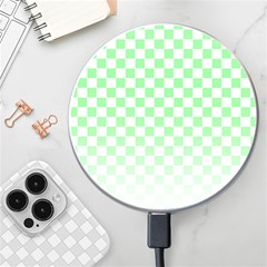 Green Checker T- Shirt Green Checker T- Shirt Wireless Fast Charger(white) by EnriqueJohnson