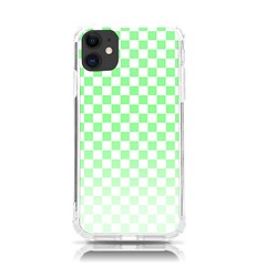 Green Checker T- Shirt Green Checker T- Shirt Iphone 11 Tpu Uv Print Case by EnriqueJohnson