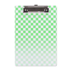 Green Checker T- Shirt Green Checker T- Shirt A5 Acrylic Clipboard by EnriqueJohnson