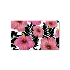 Hawaii T- Shirt Hawaian Floral Pattern T- Shirt Magnet (name Card) by EnriqueJohnson