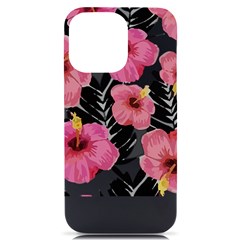 Hawaii T- Shirt Hawaian Floral Pattern T- Shirt Iphone 14 Pro Max Black Uv Print Case by EnriqueJohnson