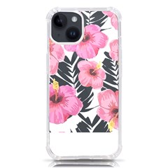 Hawaii T- Shirt Hawaian Floral Pattern T- Shirt Iphone 14 Tpu Uv Print Case by EnriqueJohnson