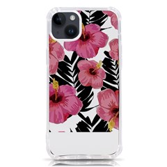 Hawaii T- Shirt Hawaian Floral Pattern T- Shirt Iphone 14 Plus Tpu Uv Print Case by EnriqueJohnson