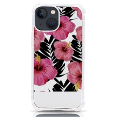 Hawaii T- Shirt Hawaian Floral Pattern T- Shirt Iphone 13 Mini Tpu Uv Print Case by EnriqueJohnson