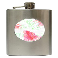 Hawaii T- Shirt Hawaii Akahai Pattern T- Shirt Hip Flask (6 Oz) by EnriqueJohnson