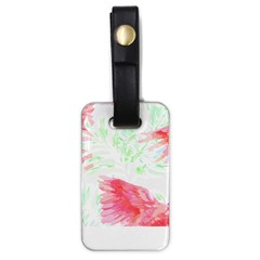 Hawaii T- Shirt Hawaii Akahai Pattern T- Shirt Luggage Tag (one Side) by EnriqueJohnson