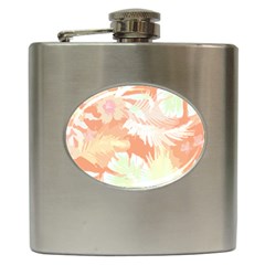 Hawaii T- Shirt Hawaii Alpha De Purple Pattern T- Shirt Hip Flask (6 Oz) by EnriqueJohnson