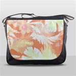 Hawaii T- Shirt Hawaii Alpha De Purple Pattern T- Shirt Messenger Bag Front