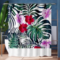 Hawaii T- Shirt Hawaii Antler Garden T- Shirt Shower Curtain 60  X 72  (medium)  by EnriqueJohnson