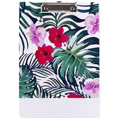 Hawaii T- Shirt Hawaii Antler Garden T- Shirt A4 Acrylic Clipboard by EnriqueJohnson