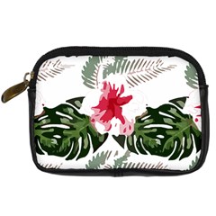 Hawaii T- Shirt Hawaii Blood Flower Garden T- Shirt Digital Camera Leather Case by EnriqueJohnson