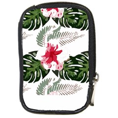 Hawaii T- Shirt Hawaii Blood Flower Garden T- Shirt Compact Camera Leather Case by EnriqueJohnson