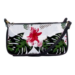 Hawaii T- Shirt Hawaii Blood Flower Garden T- Shirt Shoulder Clutch Bag by EnriqueJohnson