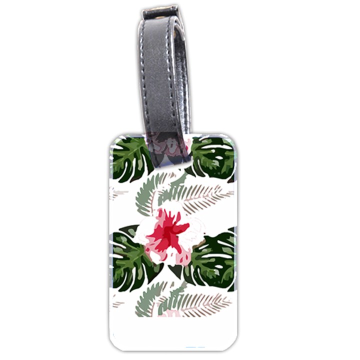 Hawaii T- Shirt Hawaii Blood Flower Garden T- Shirt Luggage Tag (two sides)