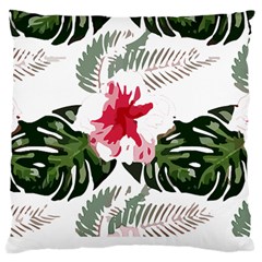 Hawaii T- Shirt Hawaii Blood Flower Garden T- Shirt Large Cushion Case (one Side) by EnriqueJohnson