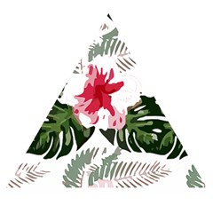 Hawaii T- Shirt Hawaii Blood Flower Garden T- Shirt Wooden Puzzle Triangle by EnriqueJohnson