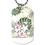 Hawaii T- Shirt Hawaii Bloom Creative T- Shirt Dog Tag (One Side) Front