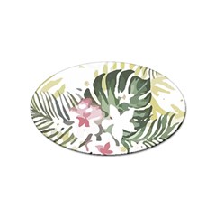 Hawaii T- Shirt Hawaii Bloom Creative T- Shirt Sticker Oval (10 Pack) by EnriqueJohnson