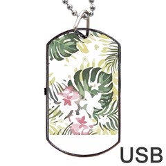 Hawaii T- Shirt Hawaii Bloom Creative T- Shirt Dog Tag Usb Flash (two Sides) by EnriqueJohnson