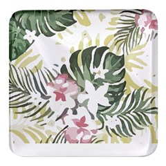 Hawaii T- Shirt Hawaii Bloom Creative T- Shirt Square Glass Fridge Magnet (4 Pack) by EnriqueJohnson