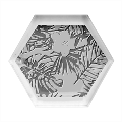 Hawaii T- Shirt Hawaii Blossom Fashion T- Shirt Hexagon Wood Jewelry Box