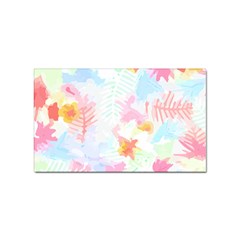 Hawaii T- Shirt Hawaii Blossoms Garden T- Shirt Sticker Rectangular (100 Pack)