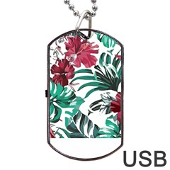 Hawaii T- Shirt Hawaii Branch Garden T- Shirt Dog Tag Usb Flash (one Side) by EnriqueJohnson