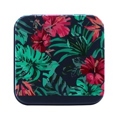 Hawaii T- Shirt Hawaii Branch Garden T- Shirt Square Metal Box (black)