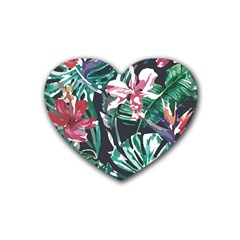 Hawaii T- Shirt Hawaii Branch Trend T- Shirt Rubber Heart Coaster (4 Pack) by EnriqueJohnson