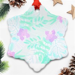 Hawaii T- Shirt Hawaii Chag Trend T- Shirt Ornament (snowflake)