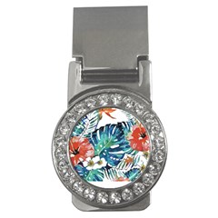 Hawaii T- Shirt Hawaii Christmas Flower Fashion T- Shirt Money Clips (cz)  by EnriqueJohnson