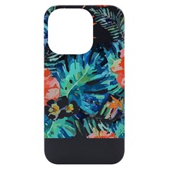 Hawaii T- Shirt Hawaii Christmas Flower Fashion T- Shirt Iphone 14 Pro Black Uv Print Case by EnriqueJohnson