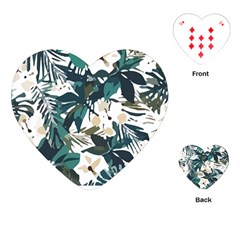 Hawaii T- Shirt Hawaii Christmas Flower Trend T- Shirt Playing Cards Single Design (heart) by EnriqueJohnson