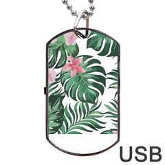 Hawaii T- Shirt Hawaii Coral Flower Fashion T- Shirt Dog Tag Usb Flash (two Sides) by EnriqueJohnson