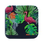 Hawaii T- Shirt Hawaii Creative Pattern T- Shirt Square Metal Box (Black) Front