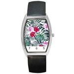 Hawaii T- Shirt Hawaii Cup Creative T- Shirt Barrel Style Metal Watch Front