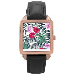 Hawaii T- Shirt Hawaii Cup Creative T- Shirt Rose Gold Leather Watch  by EnriqueJohnson